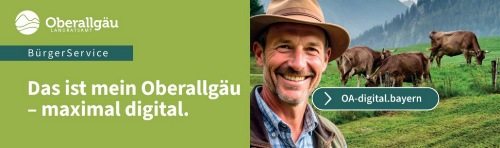 Zeit und Wege sparen mit dem digitalen Bürgerservice des Landratsamts Oberallgäu