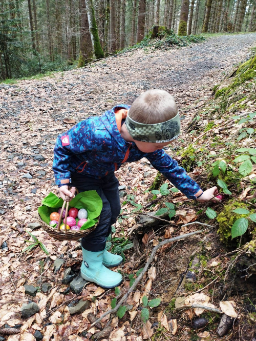 Große Eiersuche auf dem Carl Hirnbeinweg