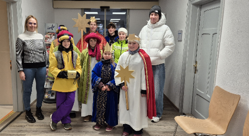 Sternsinger im Weitnauer Rathaus